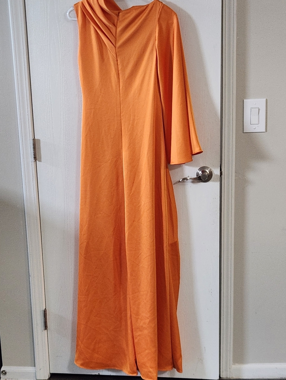 HALSTON Keiana Gown In Satin - Picture 11 of 16